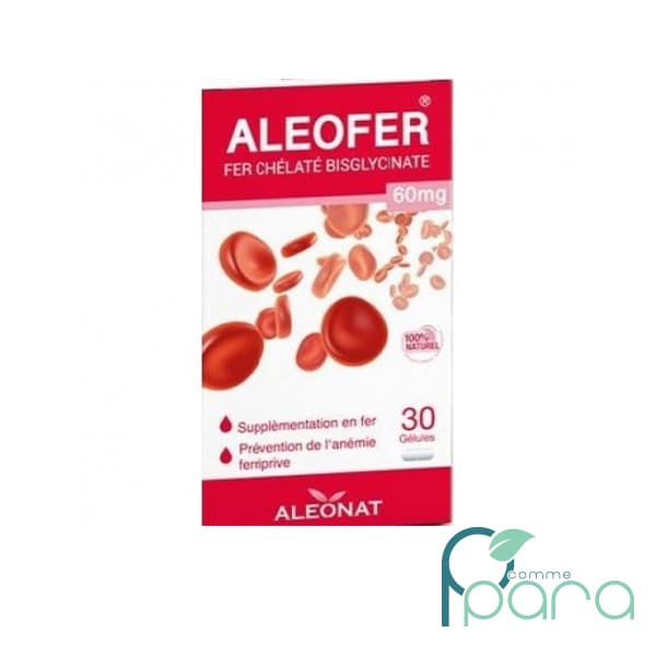 ALEONAT Aleofer 80mg , 30 Gélules