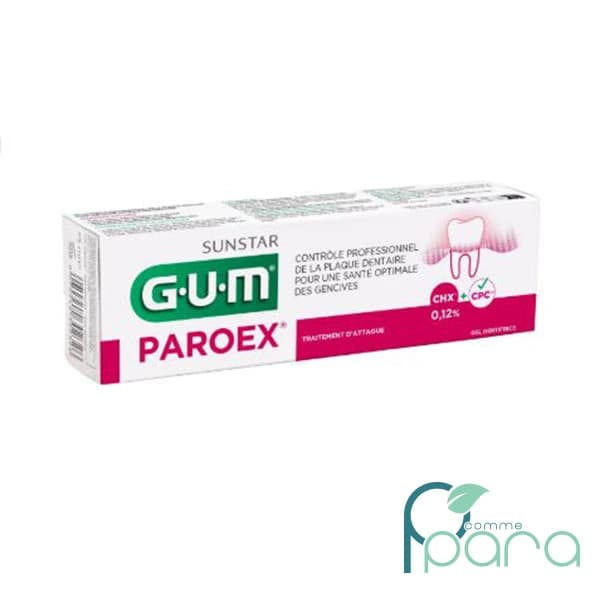 GUM Dentifrice Paroex 0,12% ,75ml