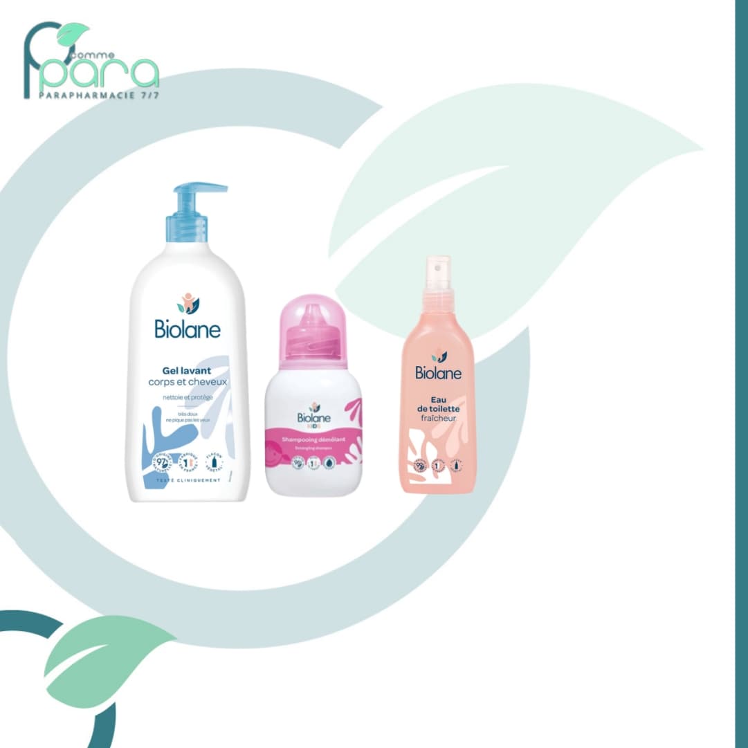BIOLANE Pack Gel Lavant +Shamp+ Eau De Toilette