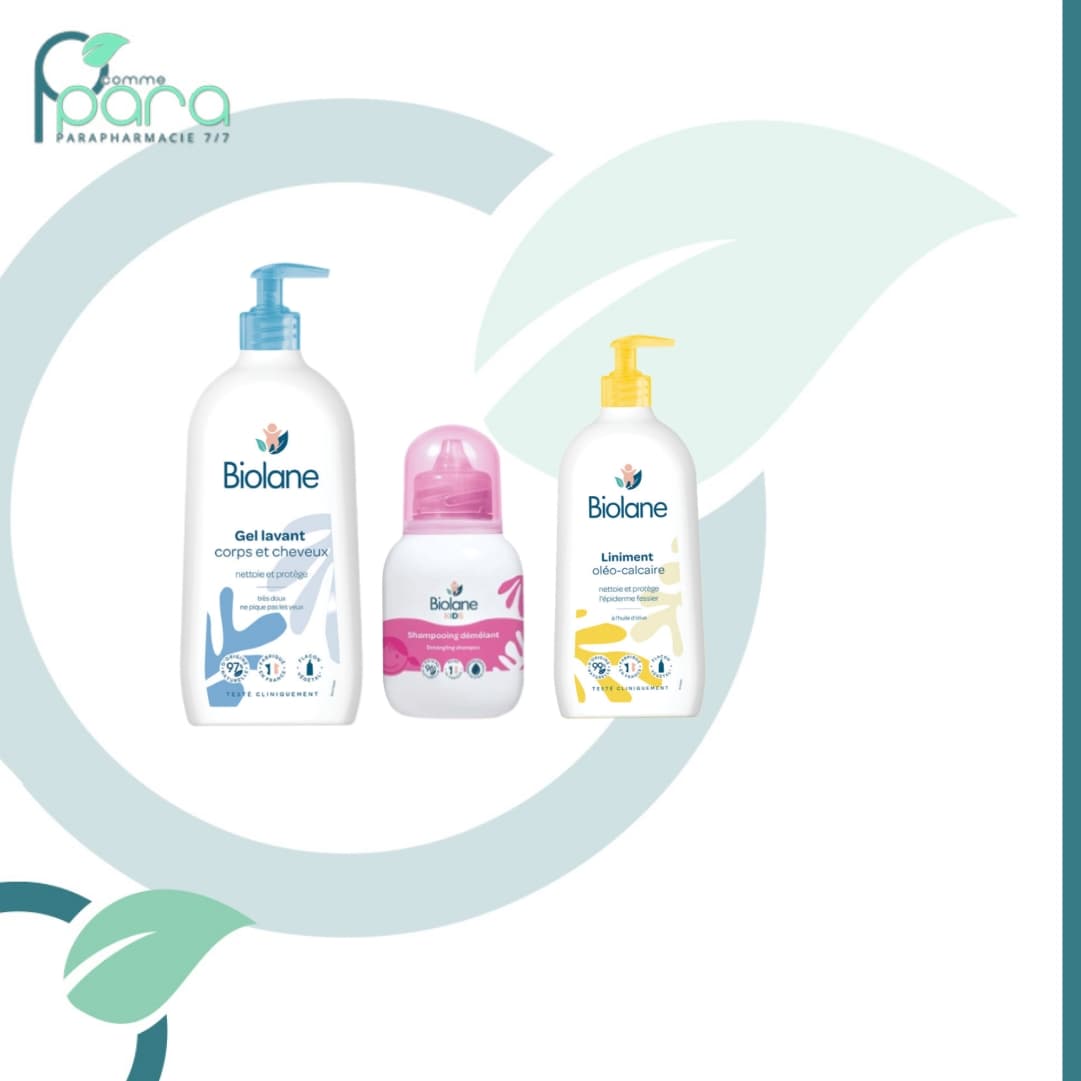 BIOLANE Pack Gel Lavant+Shampooing+Liniment