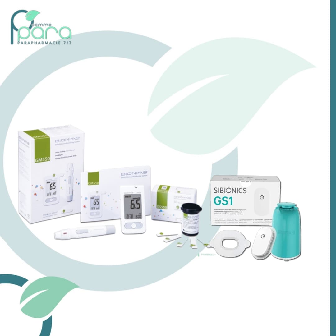 BIONIME Coffret Appareil+100 Bandelettes+SIBIONICS