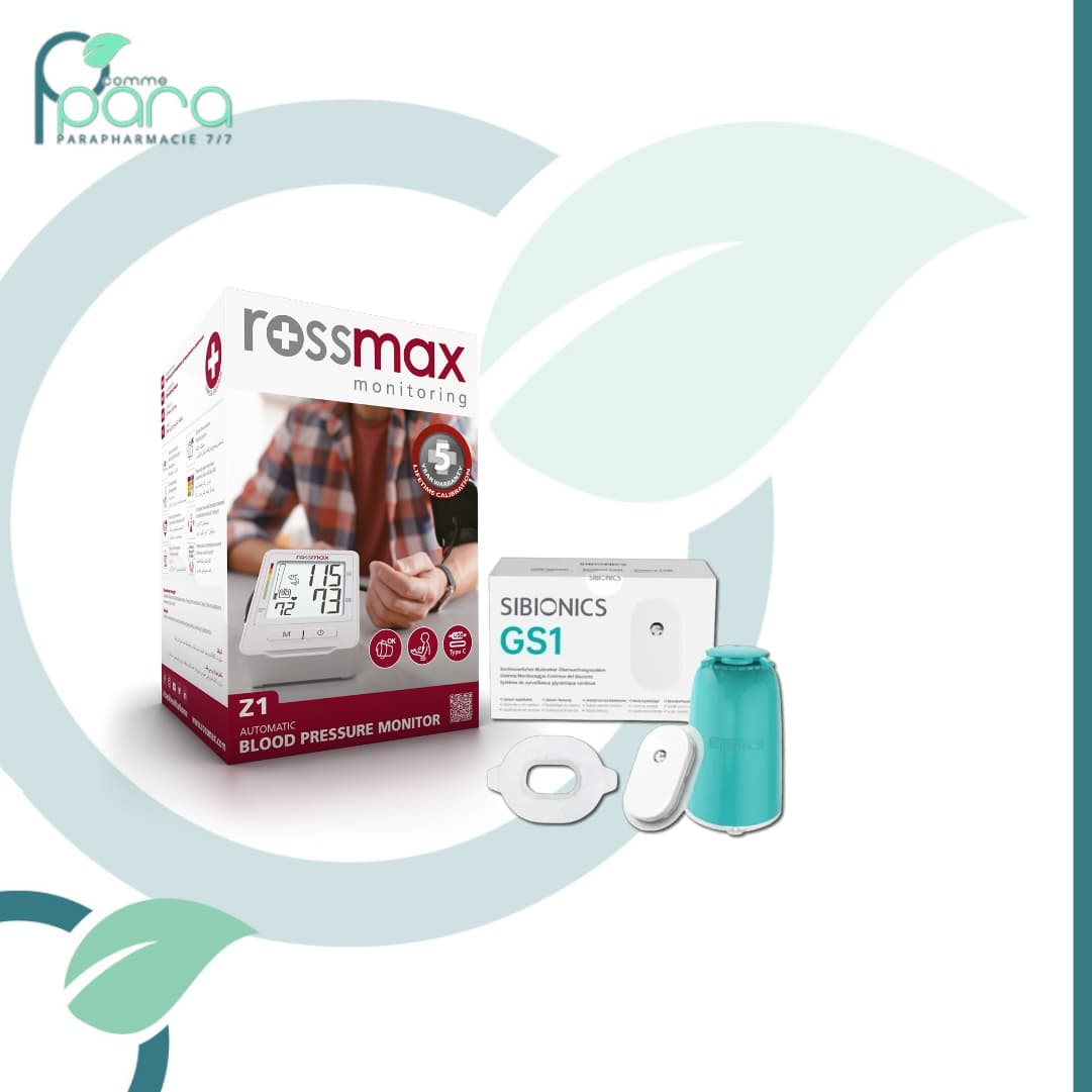 ROSSMAX Pack Tensiomètre Z1+SIBIONICS