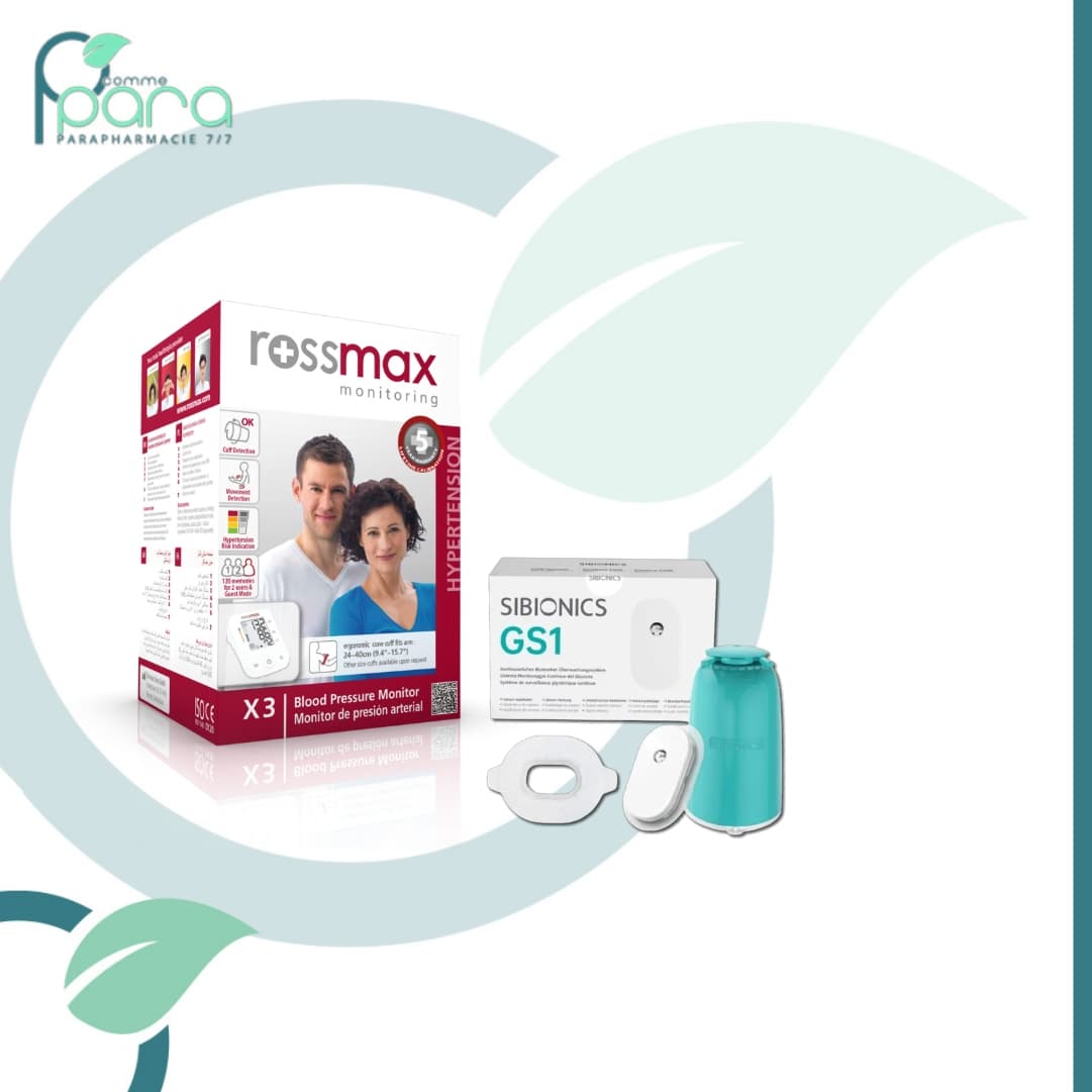 ROSSMAX Pack Tensiomètre X3+SIBIONICS