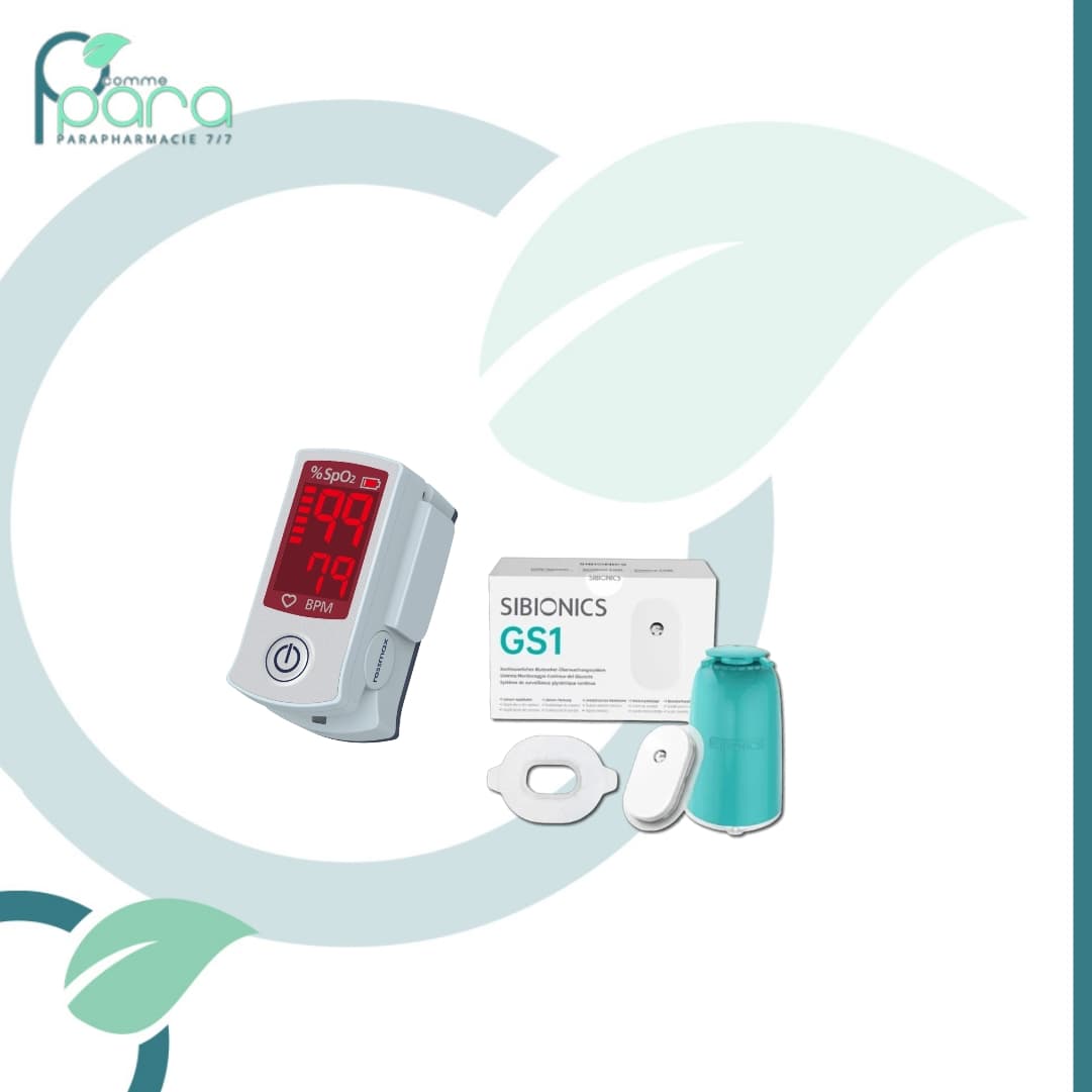 ROSSMAX Pack Oxymètre SB100+SIBIONICS