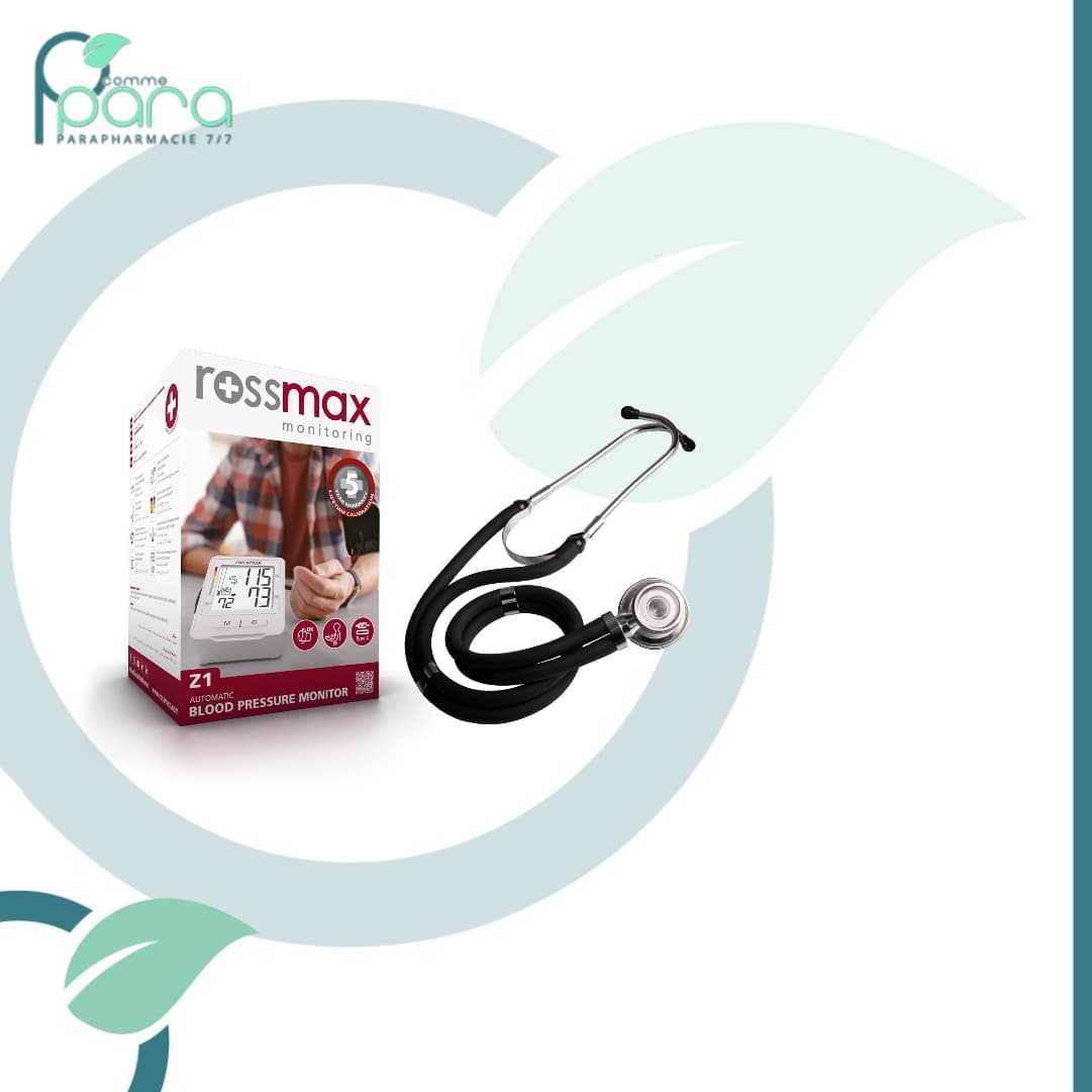 ROSSMAX Pack TensiomètreZ1+Stéthoscope Dual Head