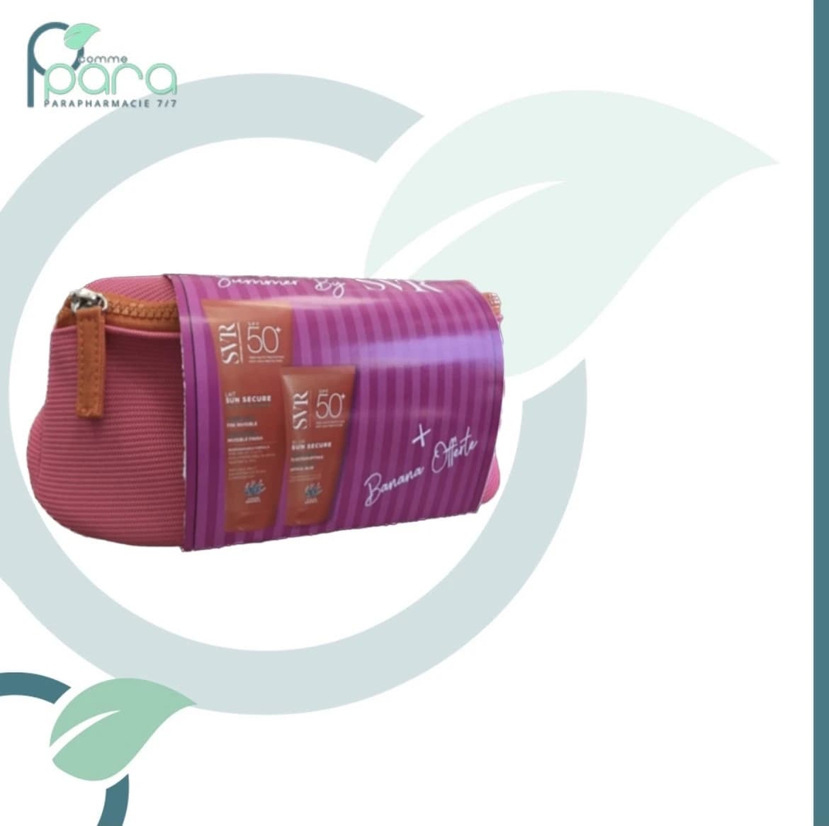 SVR Pack Sun Secure Lait+Blur+Banane OFFERTE