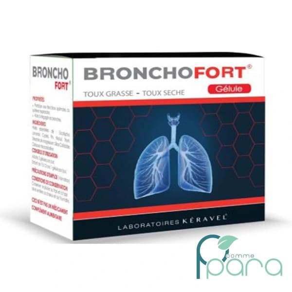 KERAVEL Bronchofort ,15 Gélules