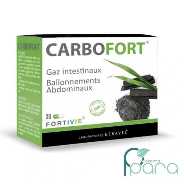 KERAVEL Carbofort ,30 Gélules