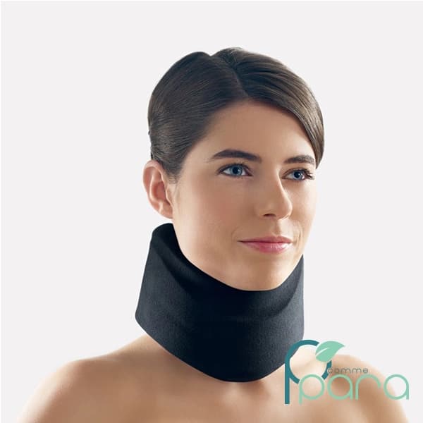 L R Velpeau Collier Cervix2 Noir HT34-42 T2 7,5Cm