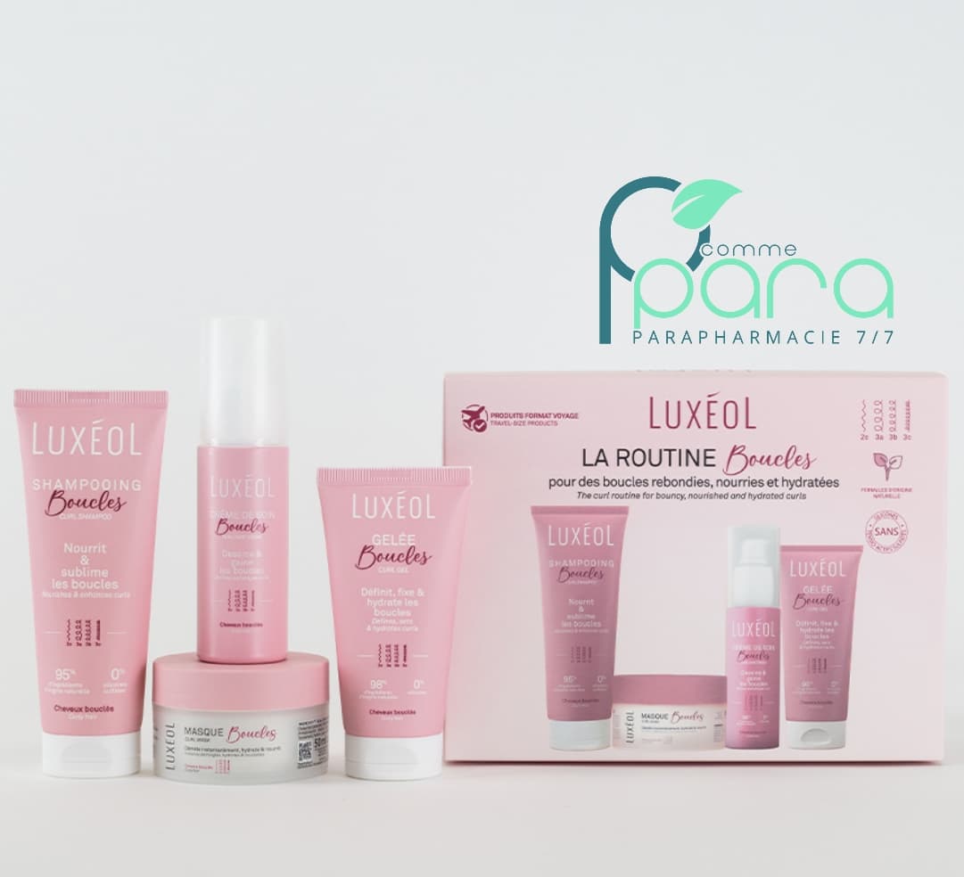 LUXEOL Coffret Routine Boucles Format Voyage