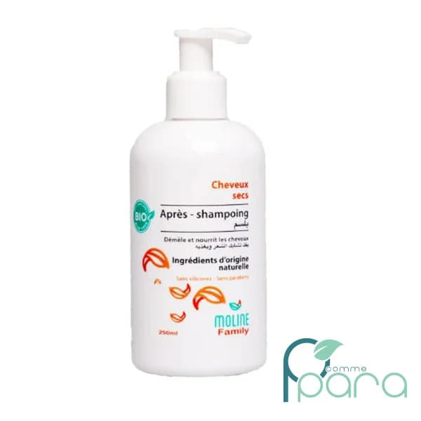 MOLINE Après Shampooing Cheveux Sec,250ml
