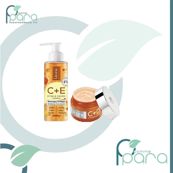 LIRENE Pack C+E Gel Net+ Gel Crème C+D