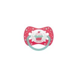 CANPOL SUCETTE SYMETRIQUE SILICONE CUPCAKE-ROSE