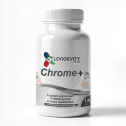 LONGEVITY PLUS CHROME PLUS 120 GELULES