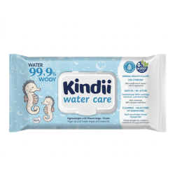 CLEANIC KINDII WATER CARE LINGETTES HUMIDES BEBE - 60 UNITES