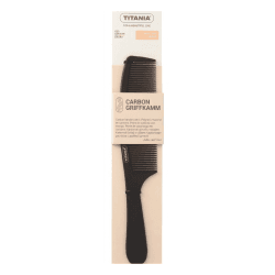 TITANIA PEIGNE A CHEVEUX EN CARBONNE AVEC MANCHE