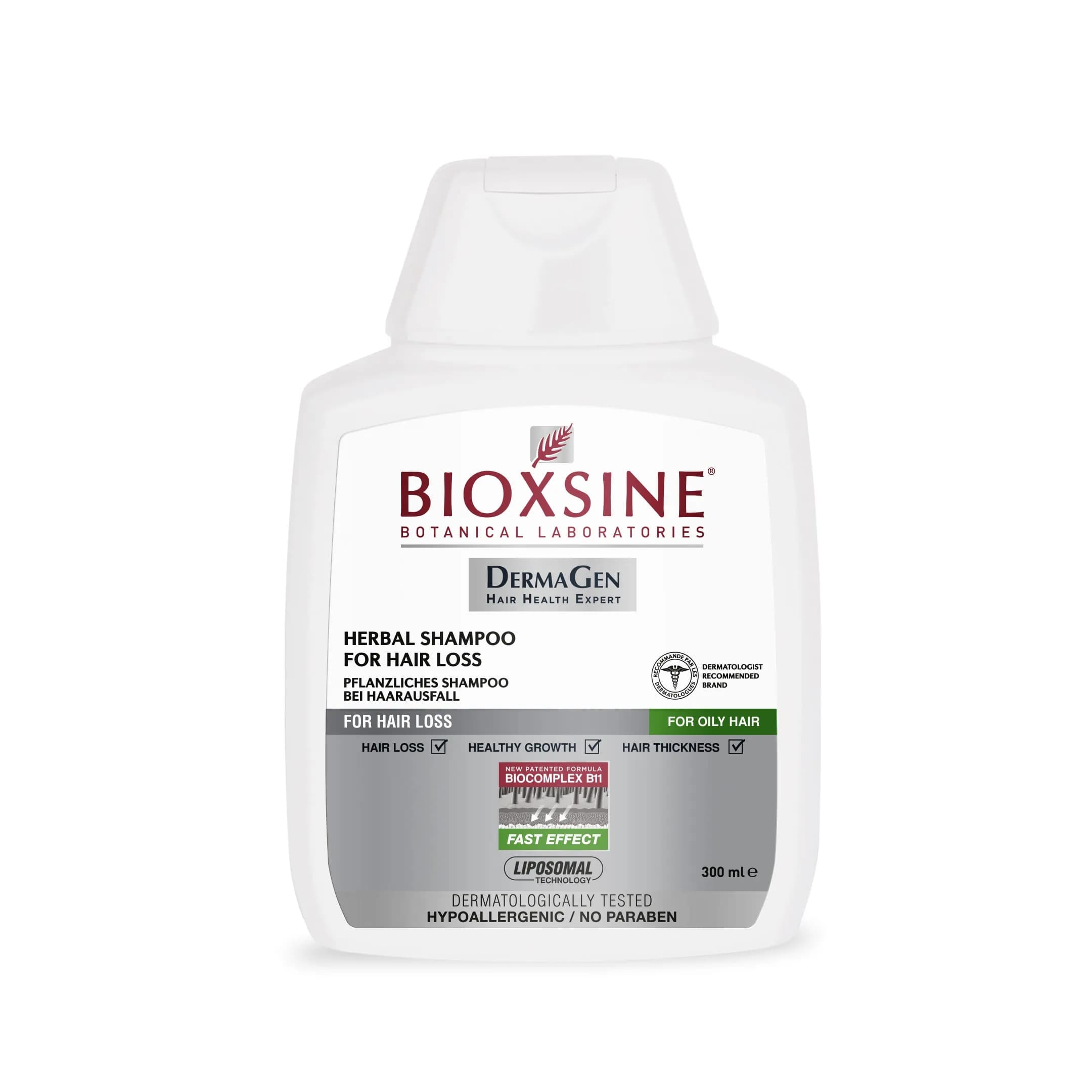 BIOXSINE SHAMP ANTI-CHUTE CHVX GRAS 300ML
