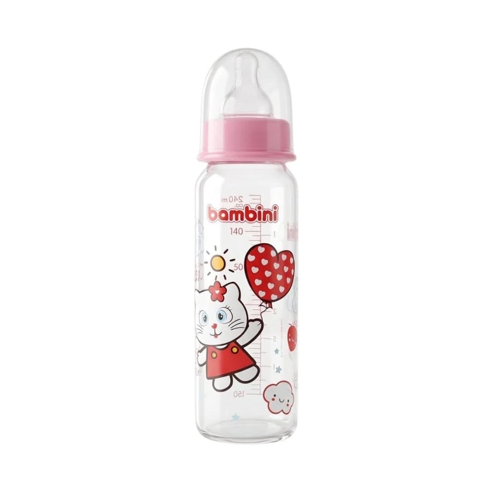 BAMBINI 614 BIBERON EN VERRE 240 ML