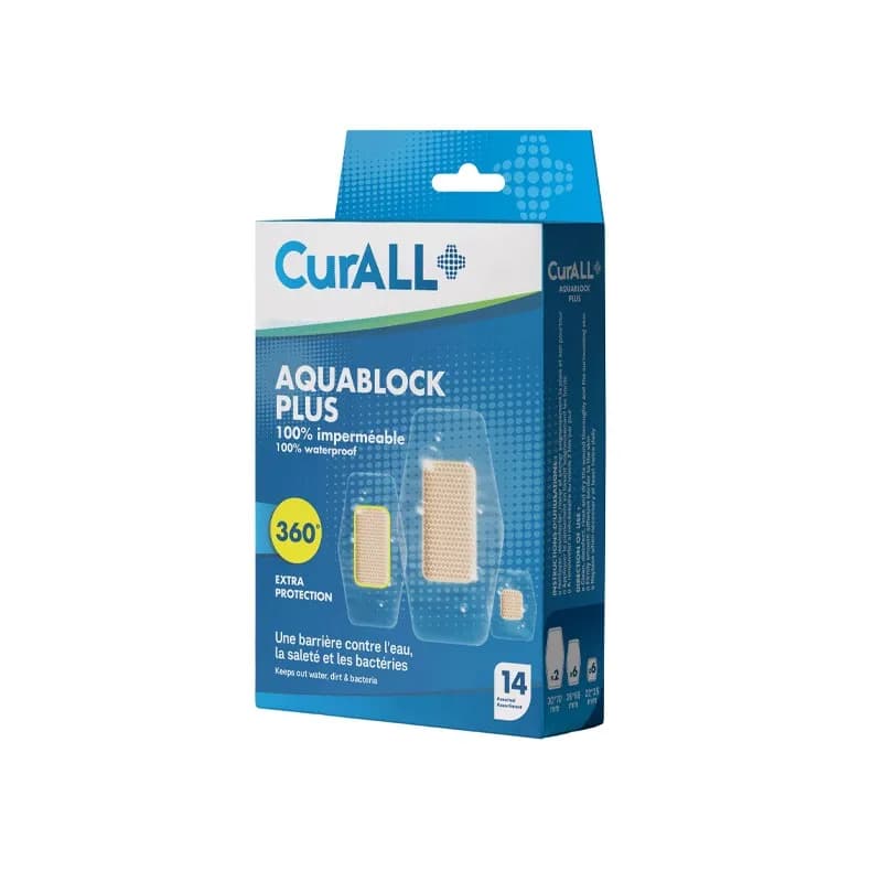 CURALL PANSEMENT IMPERMEABLE BT14