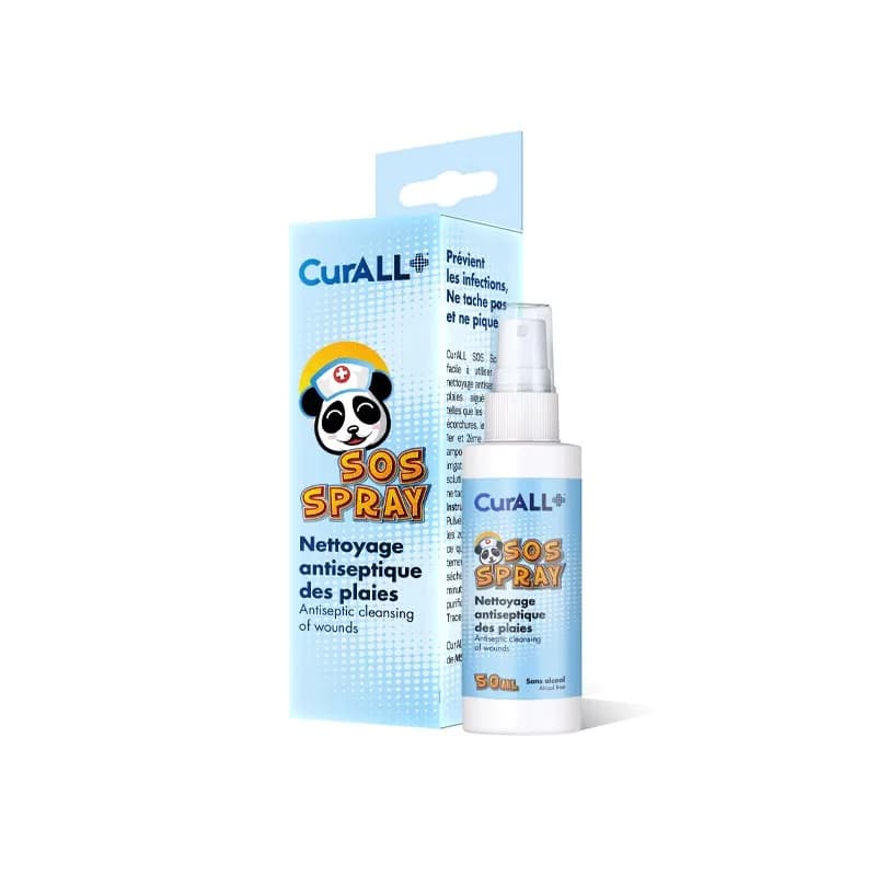 CURALL SOS SPRAY ANTI-SEPTIQUE 50ML