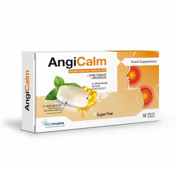 POLYPHARMA ANGICALM PROPOLIS B16 CP
