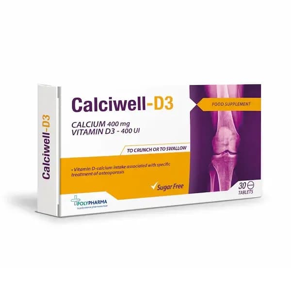 POLYPHARMA CALCIWELL-D3 B/30 COMP