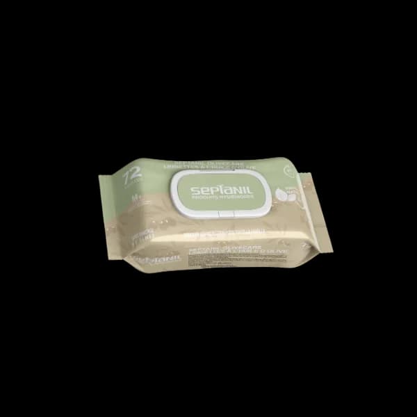 SEPTANIL LINGETTE HUILE D OLIVE 72 PIECES