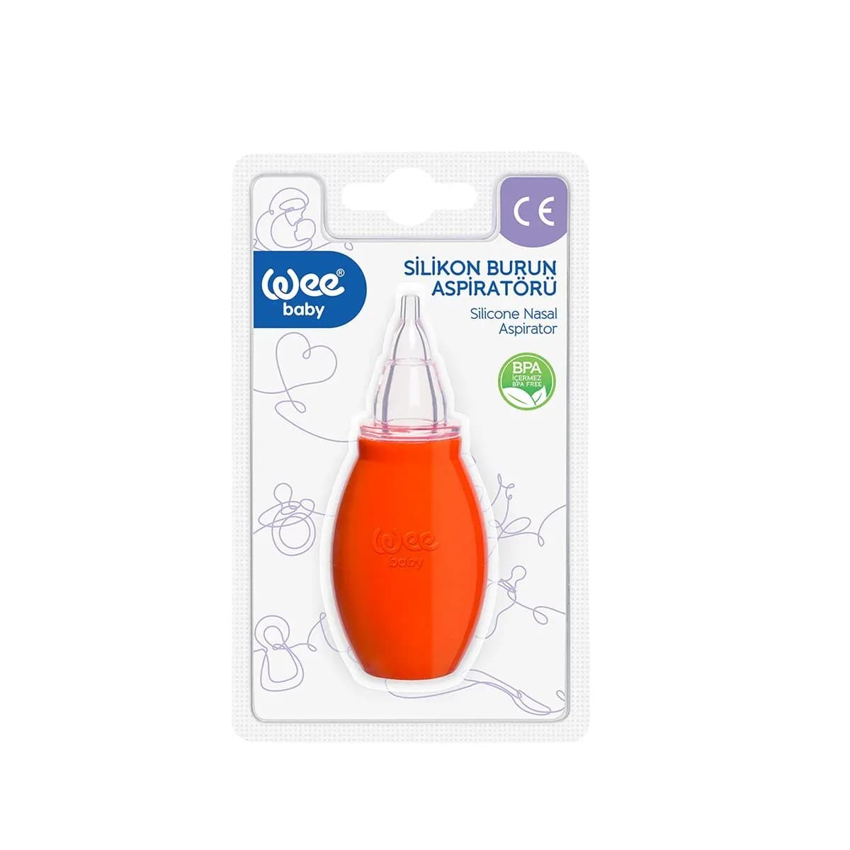 WEE ASPIRATEUR NASAL EN SILICONE 835-R