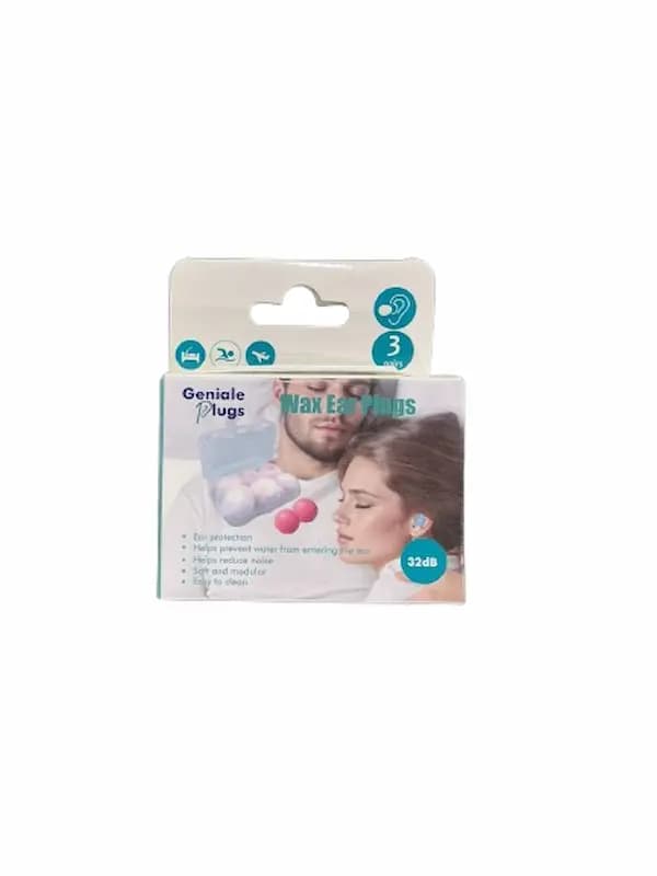 PHARMA GENIALE PLUGS BOUCHONS D OREILLES 3 PAIRS