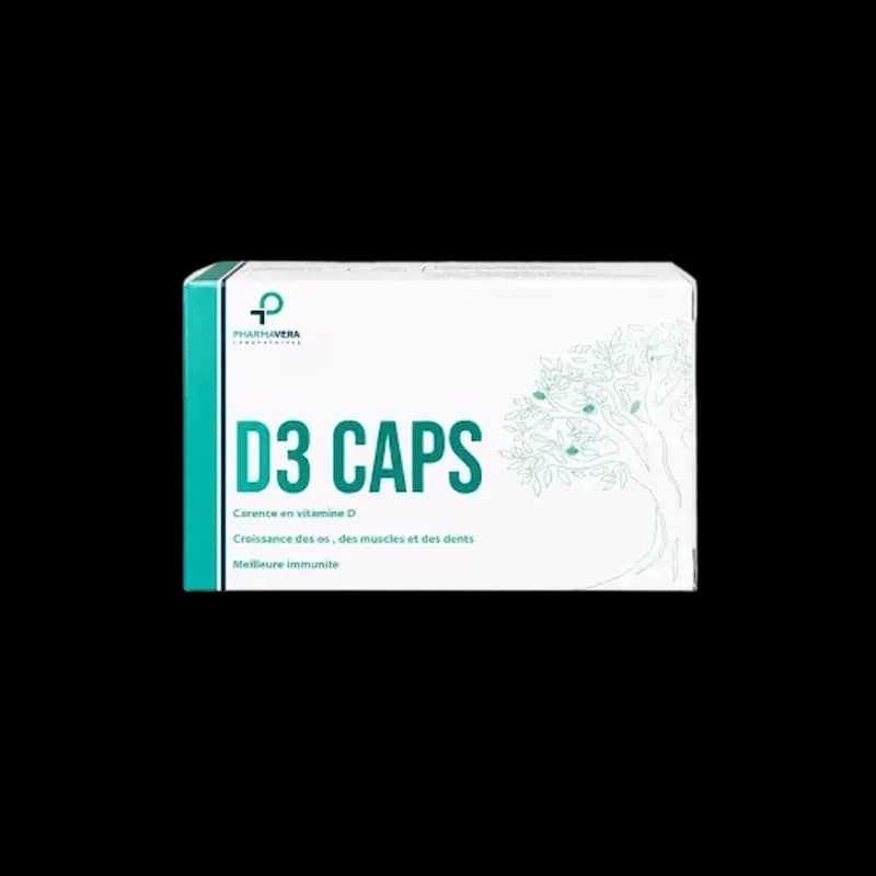 PHARMAVERA VITAMINE D3 1000UI BT/30
