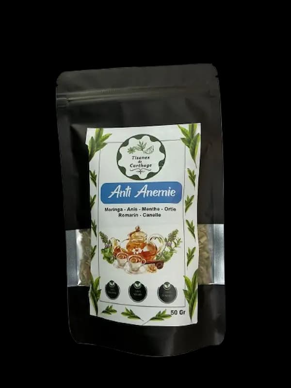 TISANES DE CARTHAGE ANTI ANEMIE 50GR
