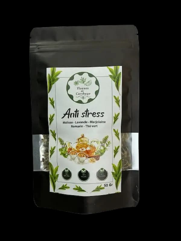 TISANES DE CARTHAGE ANTI STRESS 50GR
