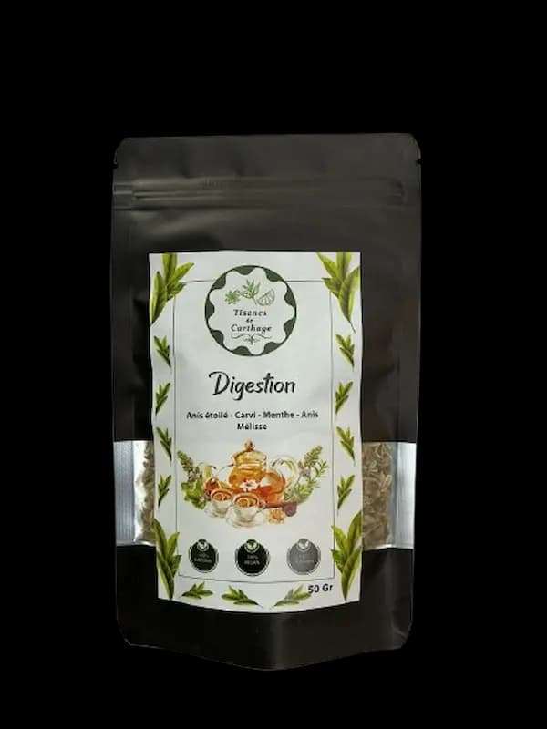 TISANES DE CARTHAGE DIGESTION 50GR