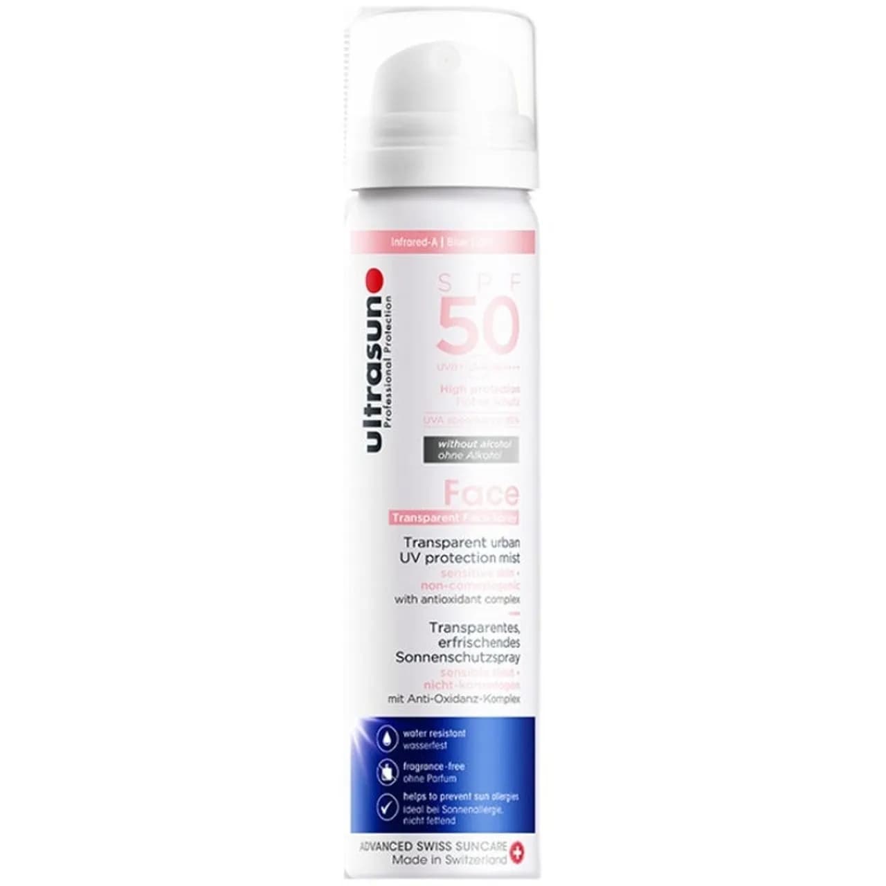 ULTRASUN FACE SPRAY SOLAIRE SPF5075ML