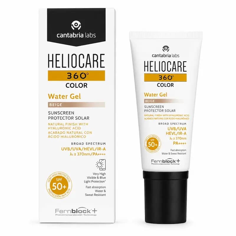 CANTABRIA LABS HELIOCARE 360°COLOR WATER GEL BEIGE SPF50+ 50ML