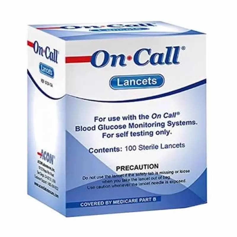 ON CALL LANCETS BT/100