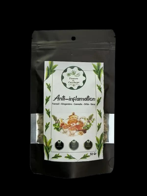 TISANES DE CARTHAGE ANTI INFLAMMATION 50GR