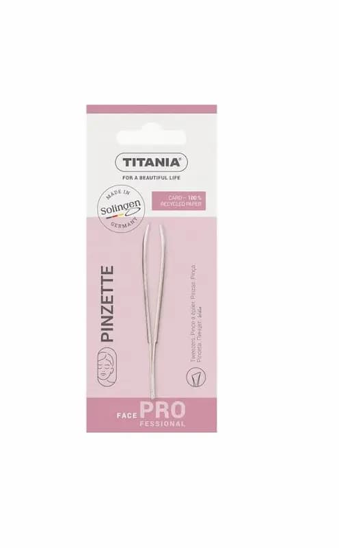 TITANIA PINCE A EPILER INCLINEE 1060/B