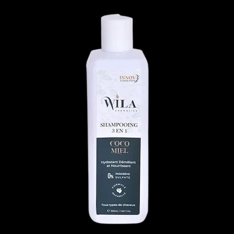 WILA COSMETICS SHAMPOING 3 EN 1 COCO MIEL 350ML