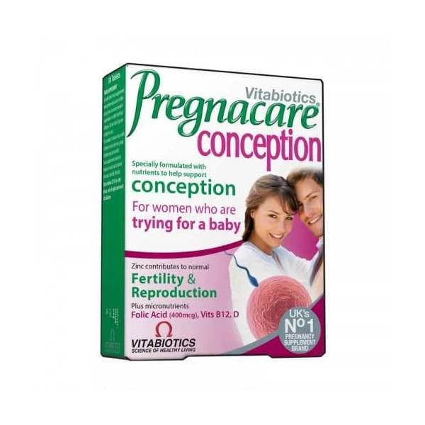 Vitabiotics Pregnacare Conception boite de 30 comprimés