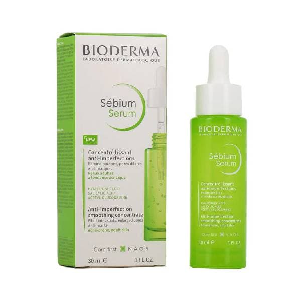 Bioderma Sébium Sérum concentré lissant anti imperfections 30 ml