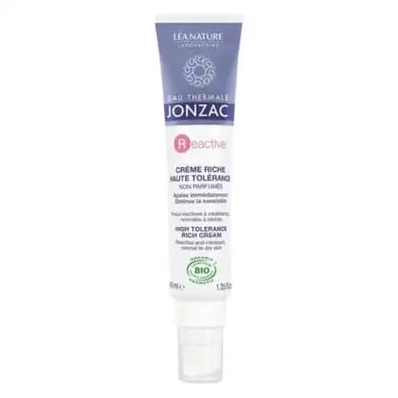 jonzac reactive creme riche haute tolerance