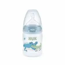 NUK First choice Biberon Temperature controle BLEU 0-6M 150ML