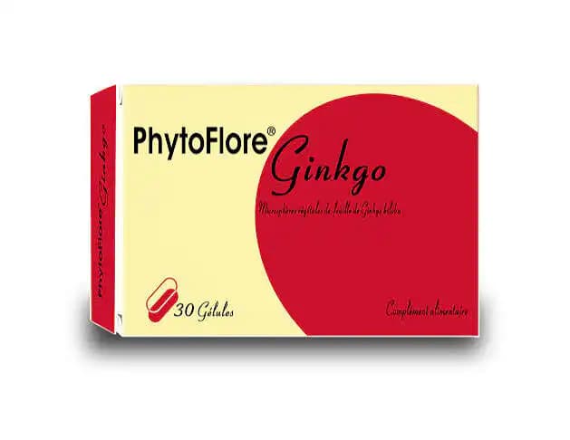 phytoflore ginkgo biloba 30 gelules