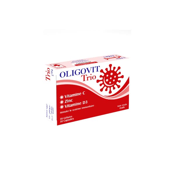 Oligovit trio 30 Gélules