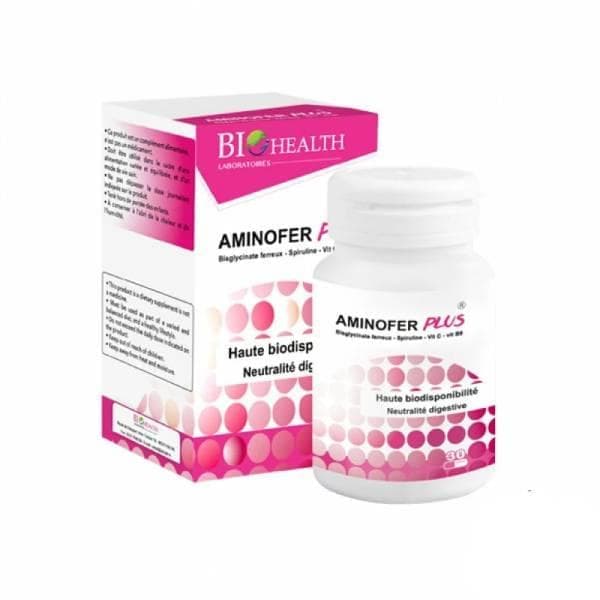 Bio Health Aminofer plus 30 gelules