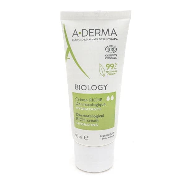 A-Derma BIOLOGY Crème riche dermatologique hydratante 40 ml