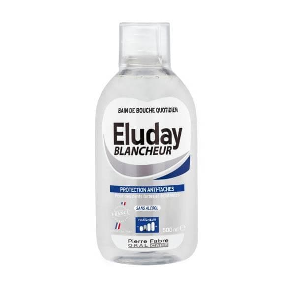 elgydium eluday blancheur bain de bouche 500ml