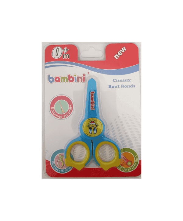 BAMBINI Ciseaux A Bouts Ronds 0m+ bleu