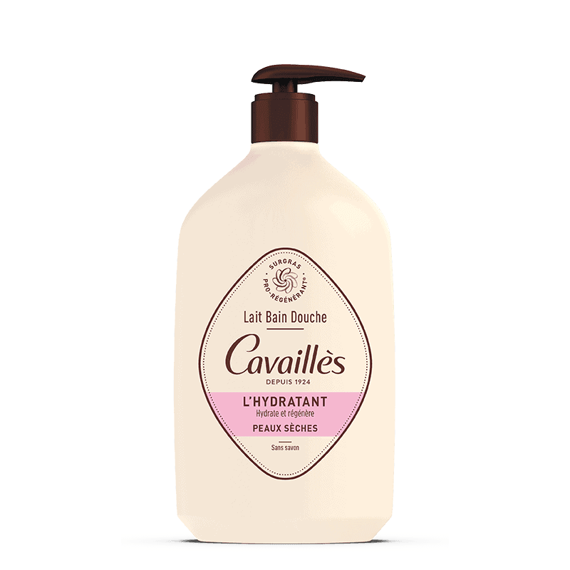 Roge cavailles lait bain douche l’hydratant peaux sèches 400 ml